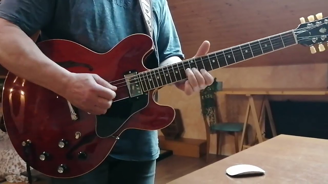 Okie dokie stomp Johnny Winter - guitar cover by Tomás