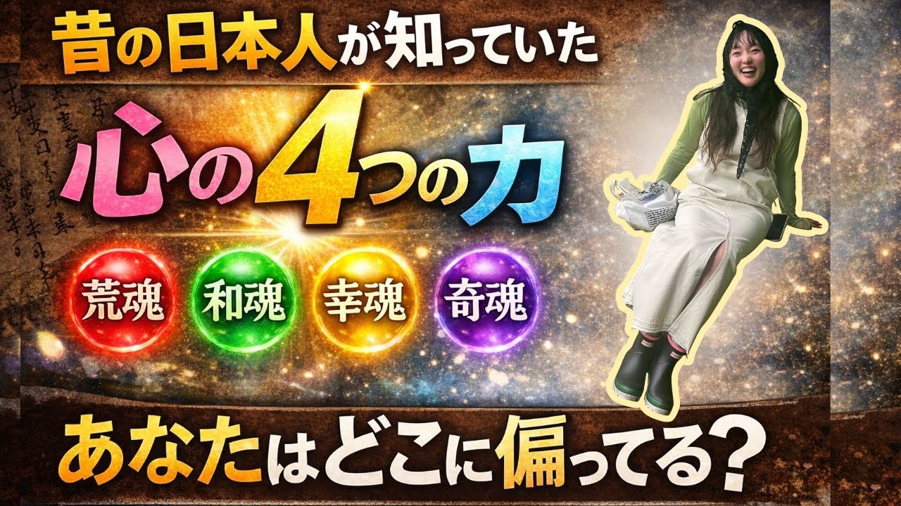 昔の日本人が知っていた「心の4つの力」：一霊四魂
