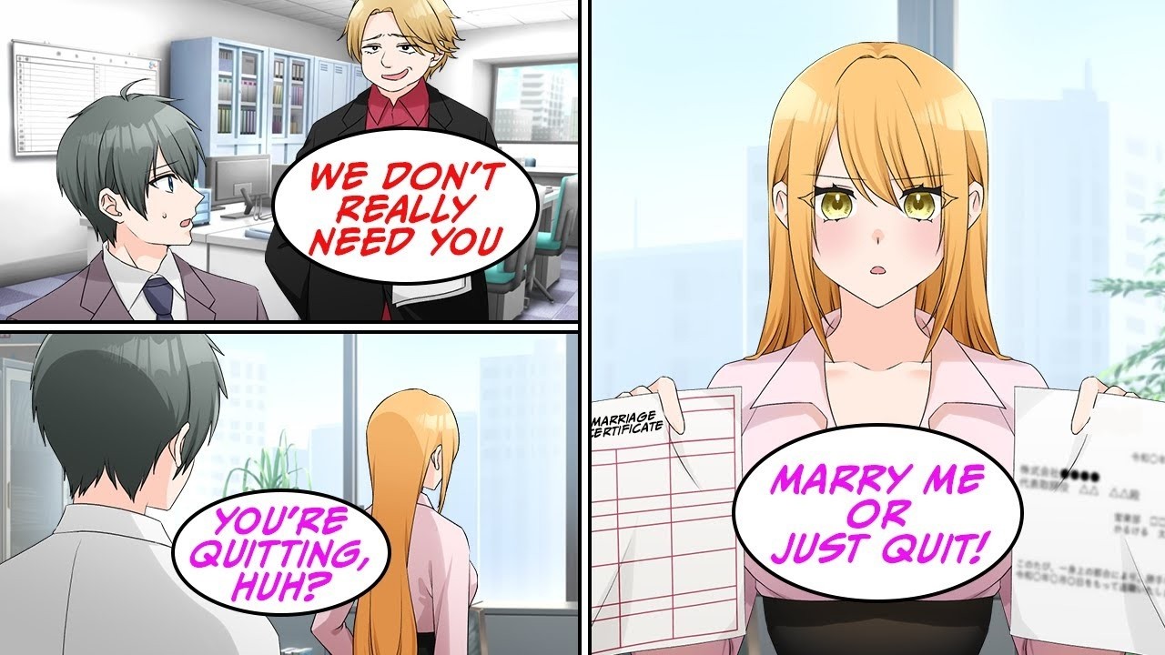 [Manga Dub] The son of the managing director got a job through connections... [RomCom]