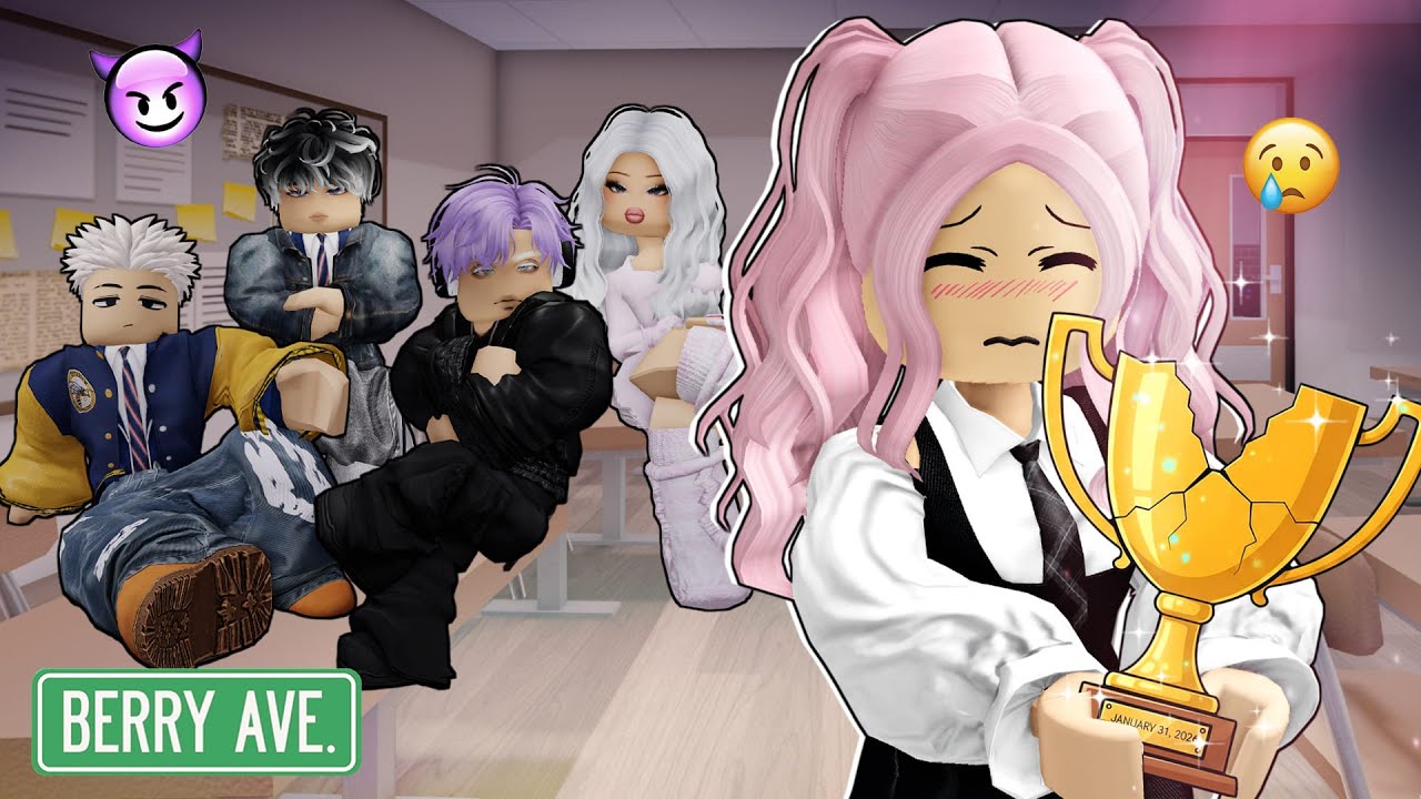 El Inicio del Amor y el Caos en la Escuela de la Élite | Glam Berry Español | Berry Avenue Rp