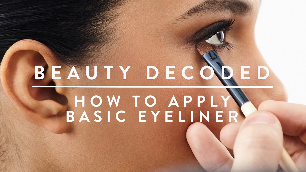 How to Apply Basic Eyeliner | Beauty Decoded