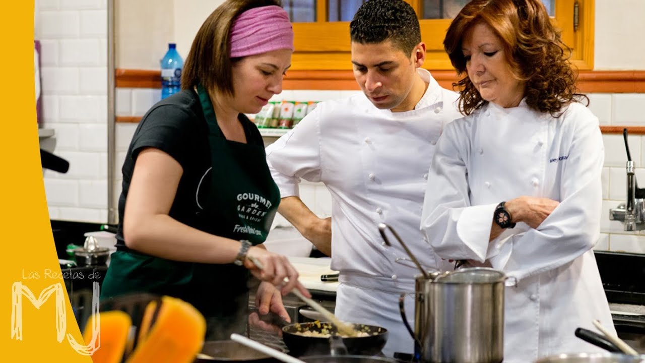 CANELONES CON BECHAMEL DE GAMBAS | Con Mey Hofmann en su escuela de cocina