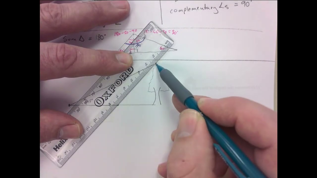 TRIG WORD PROBLEMS: ANGLES OF ELEVATION/DEPRESSION, STRAIGHT ANGLES, COMPLEMENTARY ANGLES, SOLVING