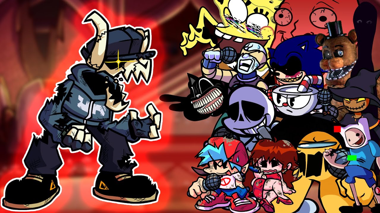 FNF Genocide(Vs Tabi Renew)But Different Characters Sing It🎵 Everyone V.S. TABI Ex Boyfriend[UPDATE]