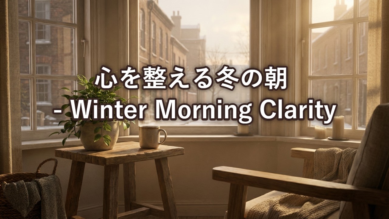 【作業BGM】心を整える冬の朝   Winter Morning Clarity