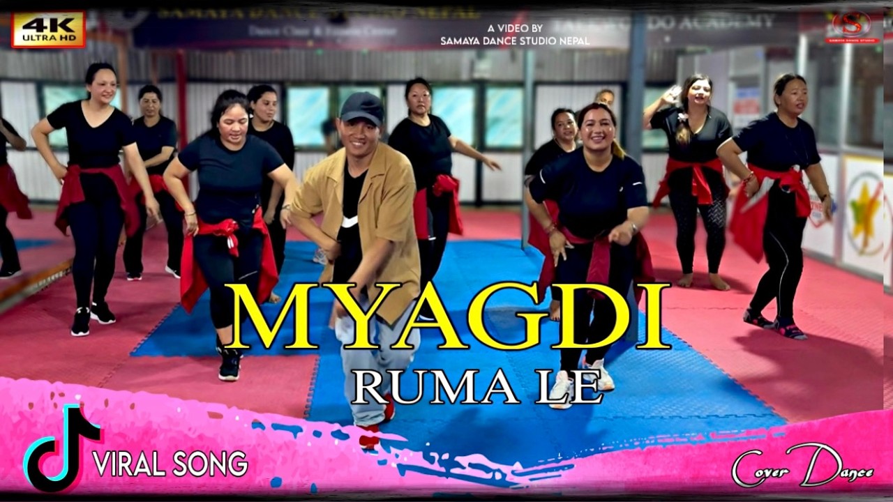 MYAGDI  RUMA LE || Dance Video | Roll No 1 Movie Song | Samaya Dance Studio Nepal