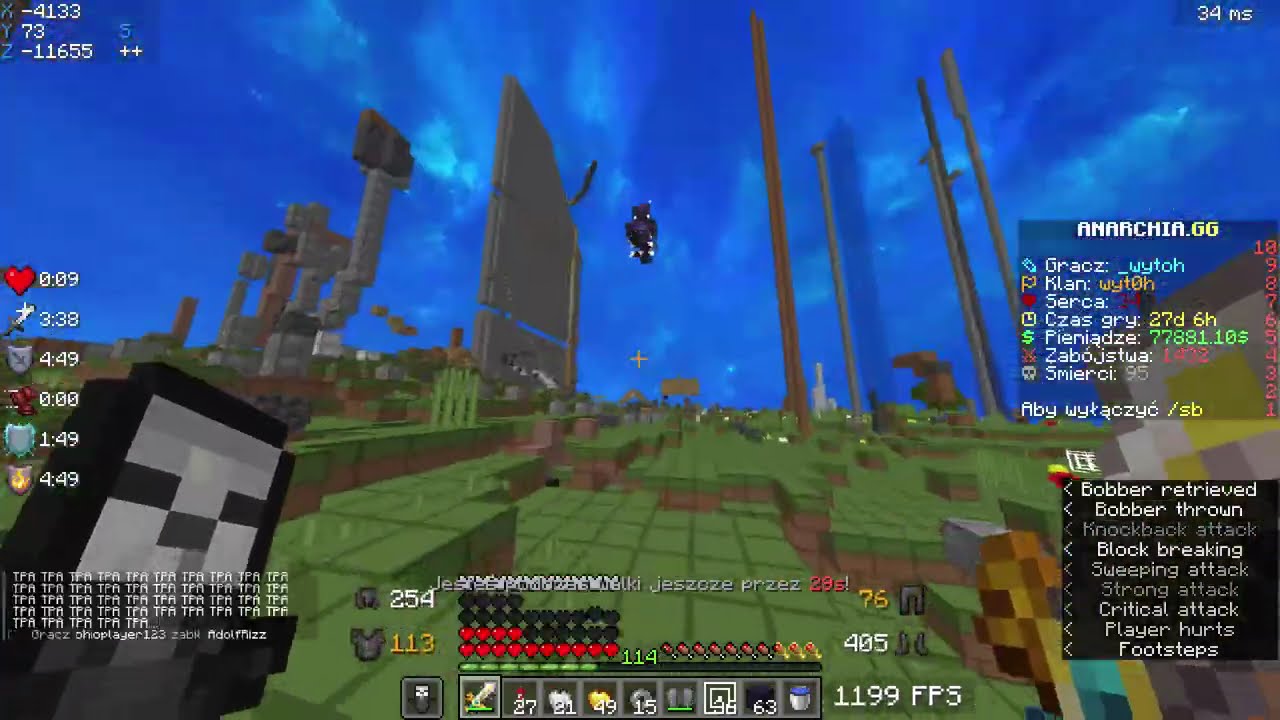 TROMBAPOWIETRZNA I XRAXENN PADAJA V2 NA 1V1 OD TOP1 GRACZA XRAXENN SPIEWA LOSOWANIE 50zł ANARCHIA.GG