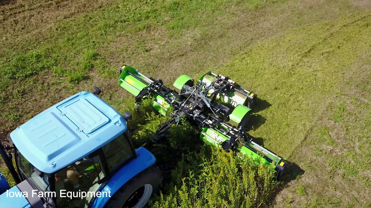 Peruzzo TriFlex 5000R Triple Flail Mower Flex Wing Flail Mower Batwing Flail Mower