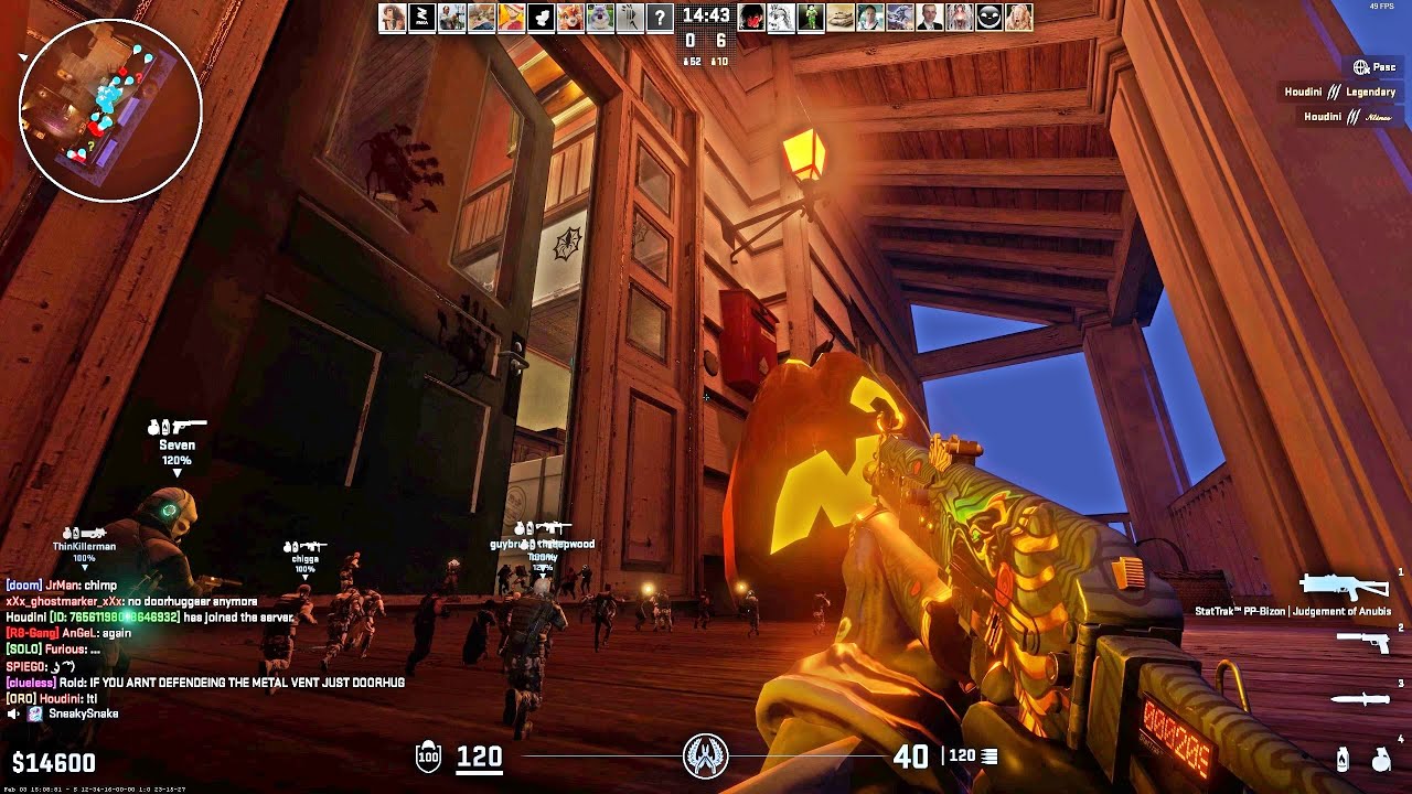 CS2 Zombie Escape: ze_halloween_house_p