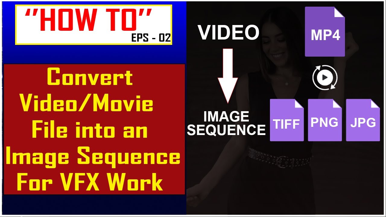 How to Create Image Sequence From a Video | Video to Image Sequence | Image Sequence From Video