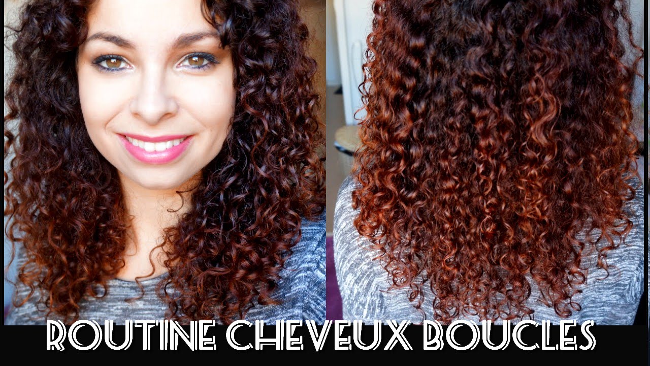 ROUTINE CHEVEUX BOUCLES AVEC PRODUITS NATURELS