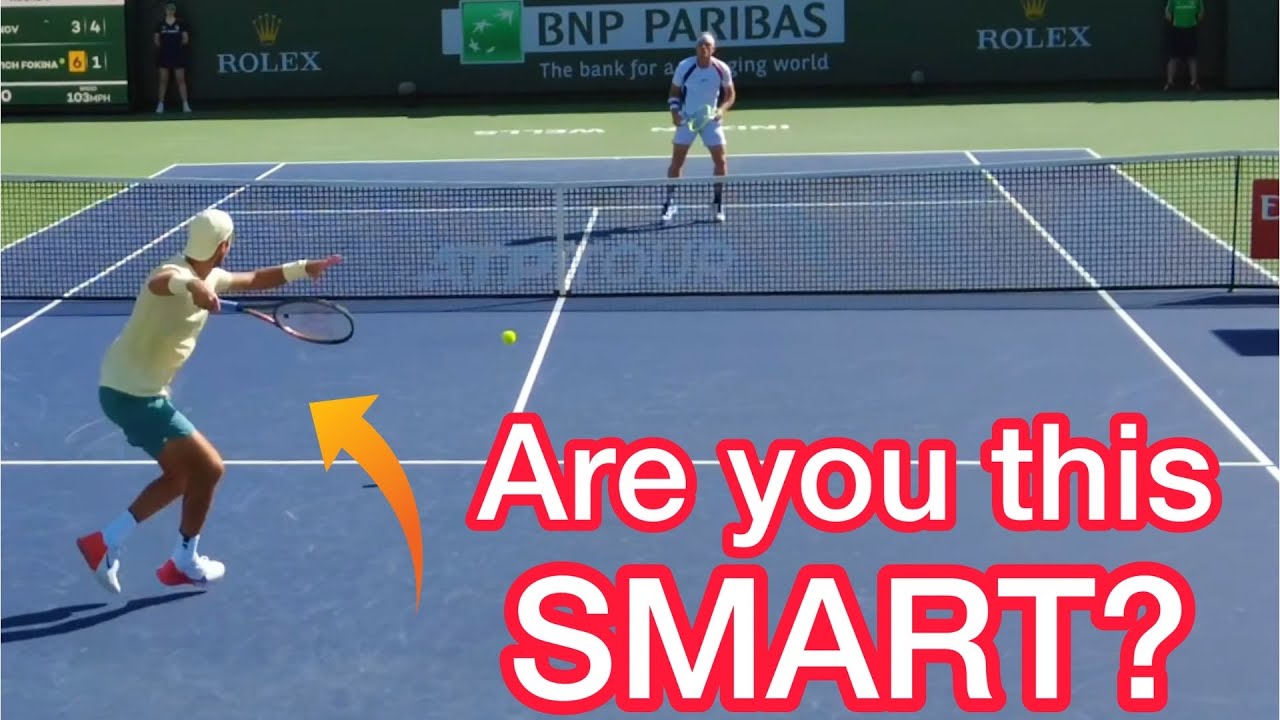 Incredible Pro Singles Point Analysis (Tennis Footwork, Strategy, and Technique)