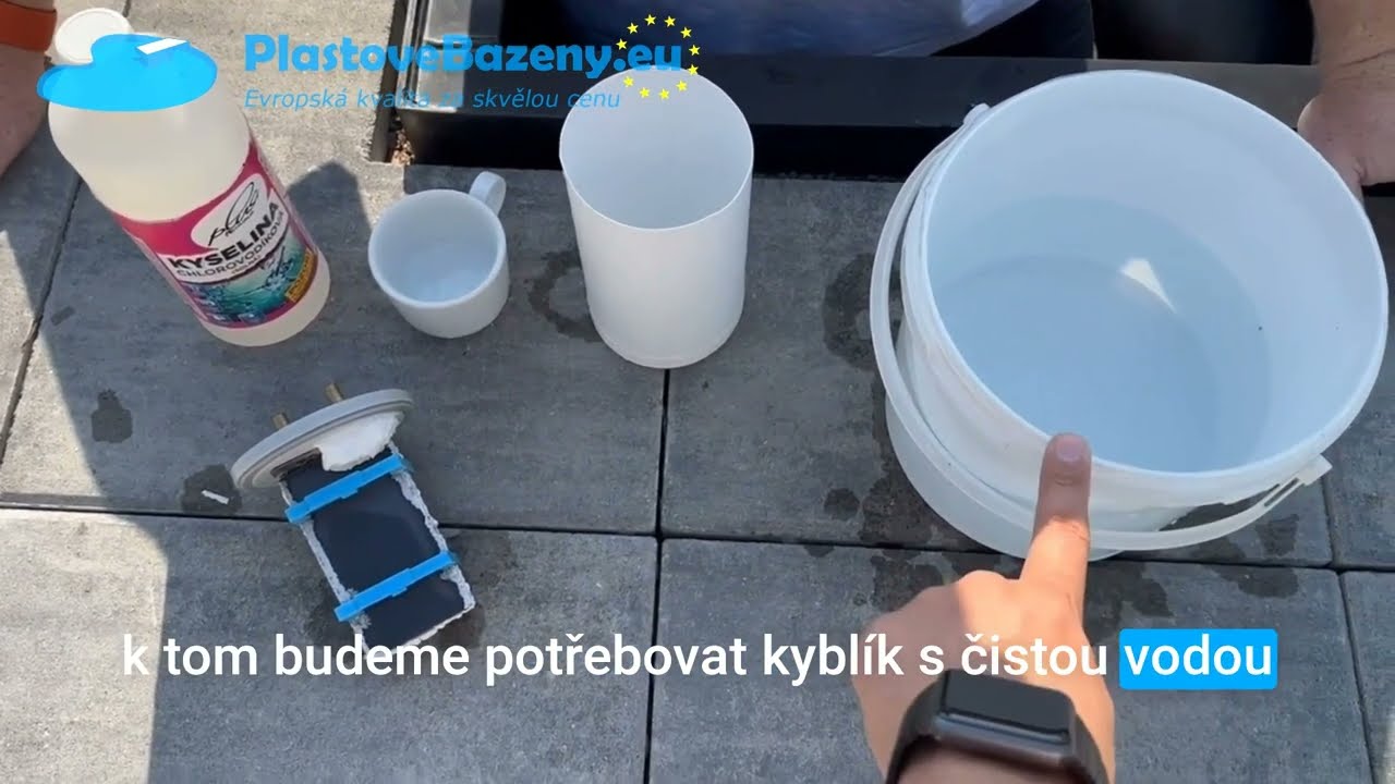 Čištění cely solinátoru v bazénu - jak na to?
