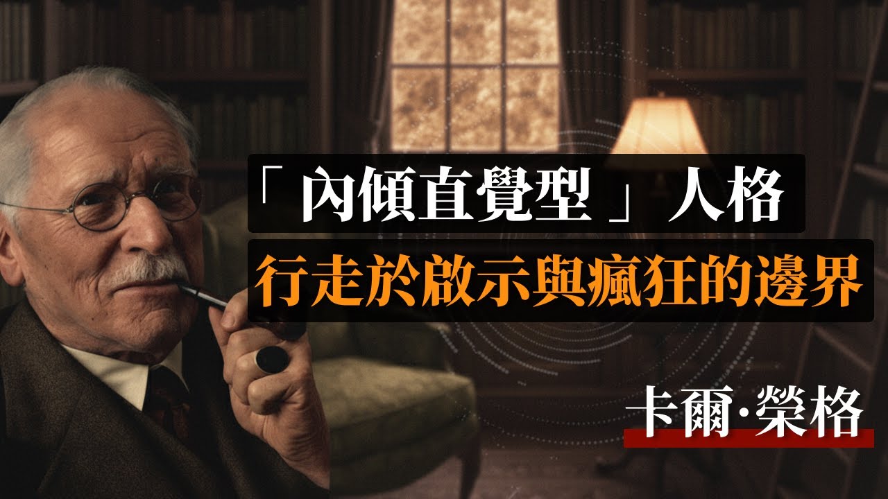 潛意識的先知：榮格談最罕見人格「內傾直覺型」，行走於啟示與瘋狂的邊界 #榮格 #內傾直覺 #心理類型 #潛意識 #原型 #象徵