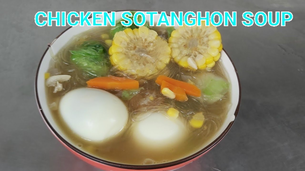 CHICKEN SOTANGHON SOUP | @Adeline Official TV