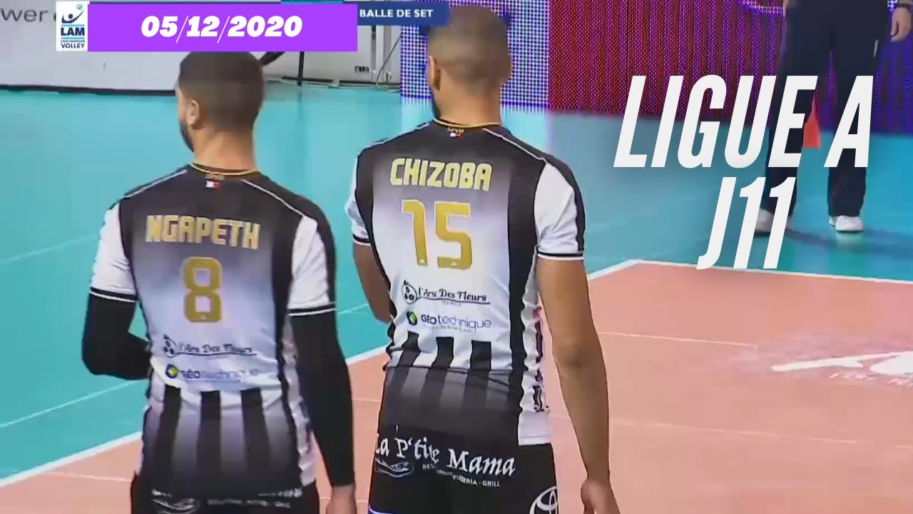 Poitiers Volley ball vs Nantes Rezé - LAM J11 - Highlights