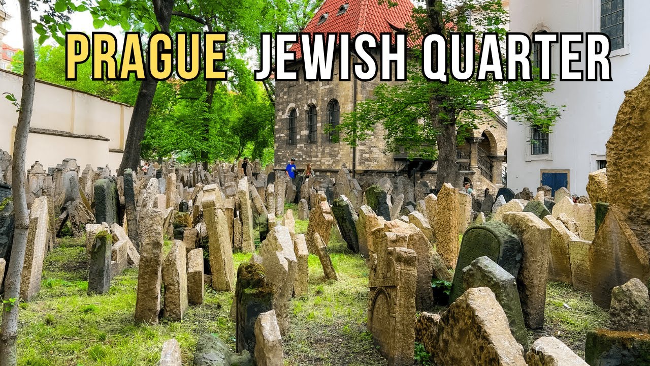 Visiting one of the TOP 10 CEMETERIES in the World | Prague Jewish Quarter