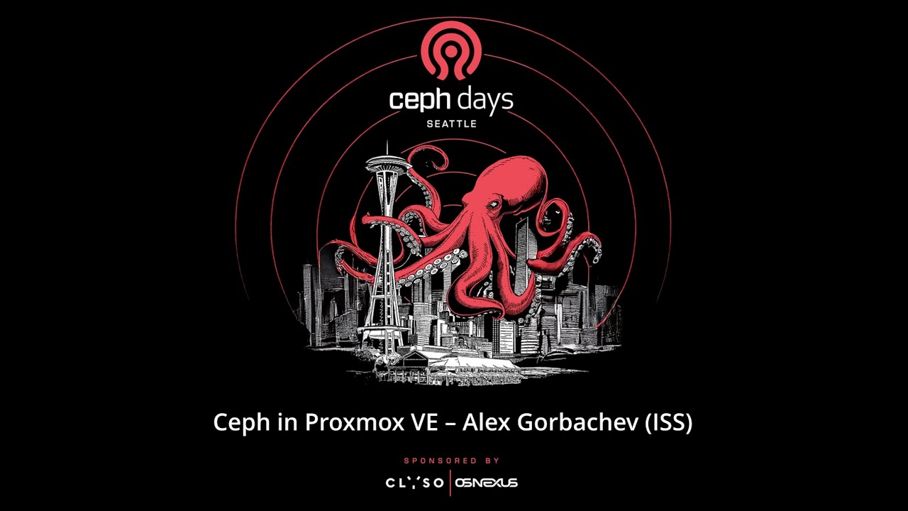 Ceph in Proxmox VE -- Ceph Days Seattle 2025