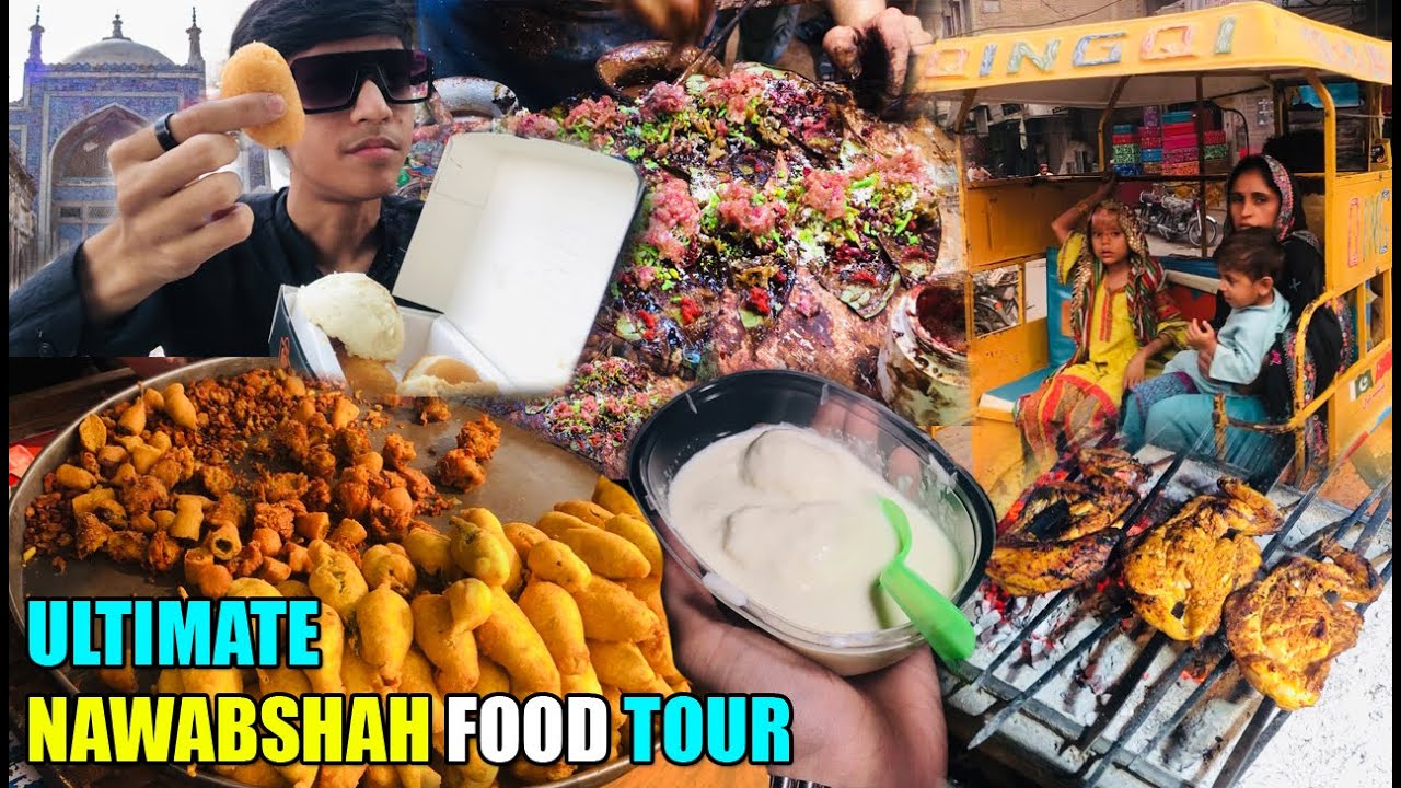 ULTIMATE NAWABSHAH FOOD TOUR - SAEEDABAD K PAKORY - QAZI SWEETS KI RASMALAI - BBQ 🍗 - METHA PAN