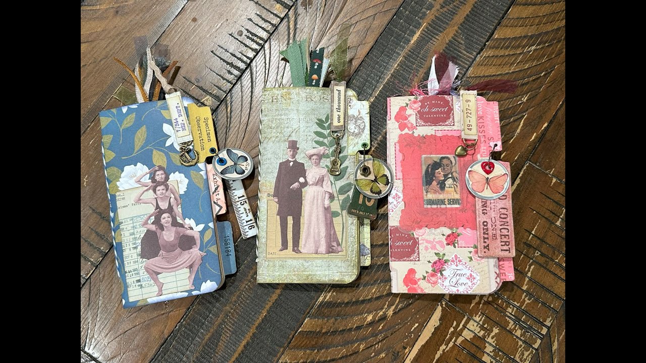 Craft With Me - Let's Make Something Fun With 6x6 Papers - Pocket Journal With Tags