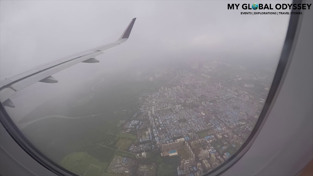 Time Lapse Video - Flight from Delhi to Mumbai #Vistara