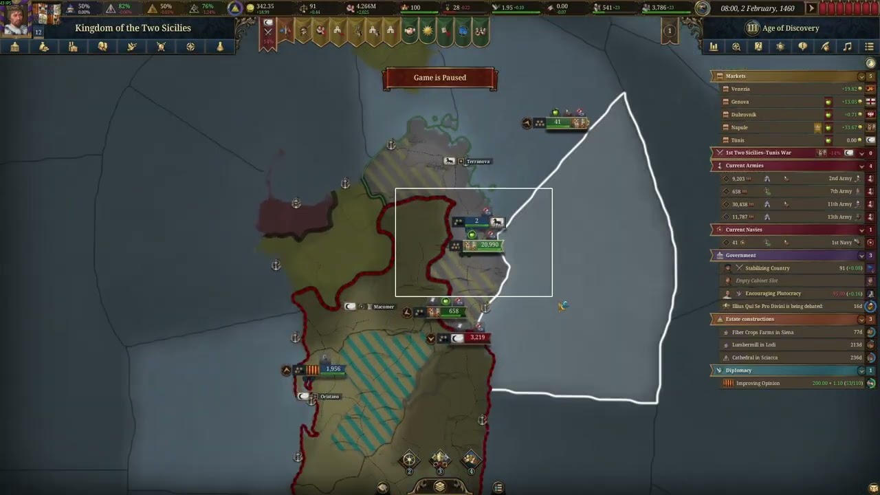 EU5 LE TEMPS DES DECOUVERTES AVEC NAPLES !!
