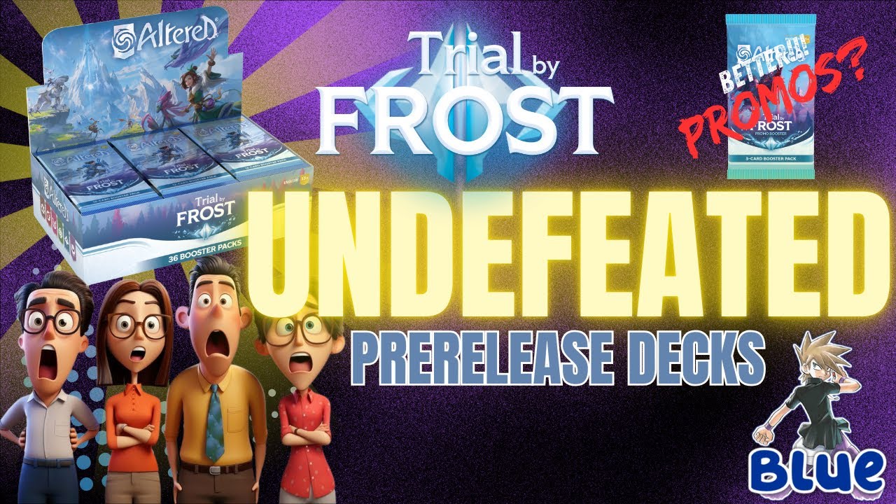 UNDEFEATED!?! Trial by Frost Sealed Decks! - Altered TCG Prerelease Set Review
