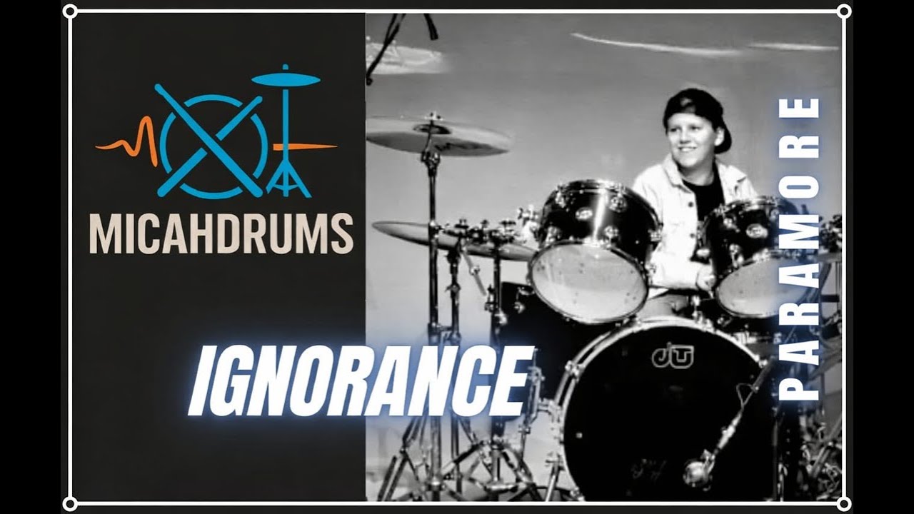 Ignorance by Paramore (Drum Cover)
