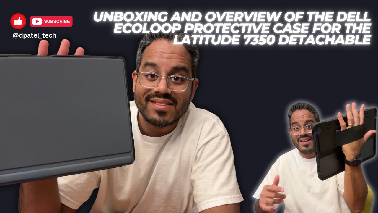 Распаковка и обзор защитного чехла Dell EcoLoop для Latitude 7350 Detachable