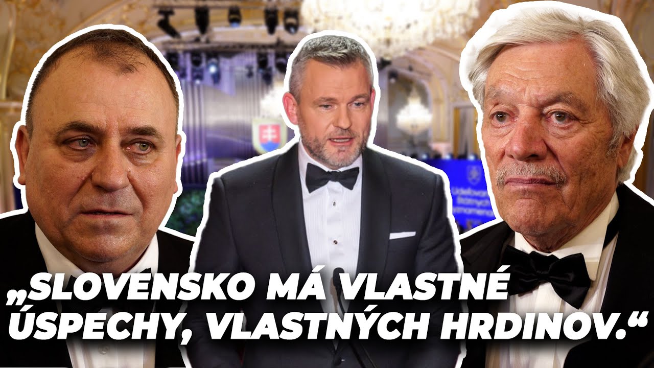 Legendárny Kukura aj hrdinovia z Povstania. Startitup navštívil udeľovania štátnych vyznamenaní