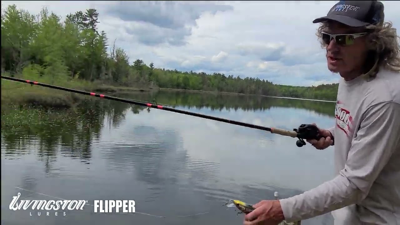 Livingston Lures pro Pete Maina Introduces The New Flipper