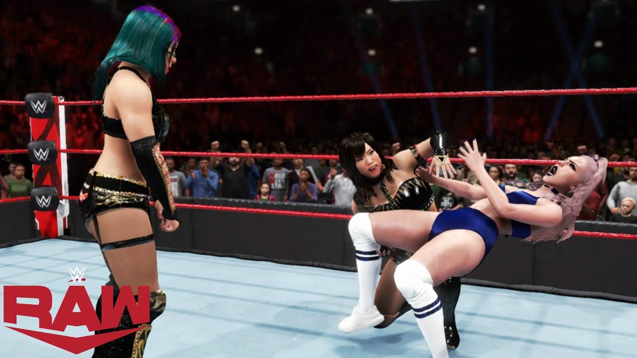 WWE 2K20 RAW FLORIANE VS THE KABUKI WARRIORS