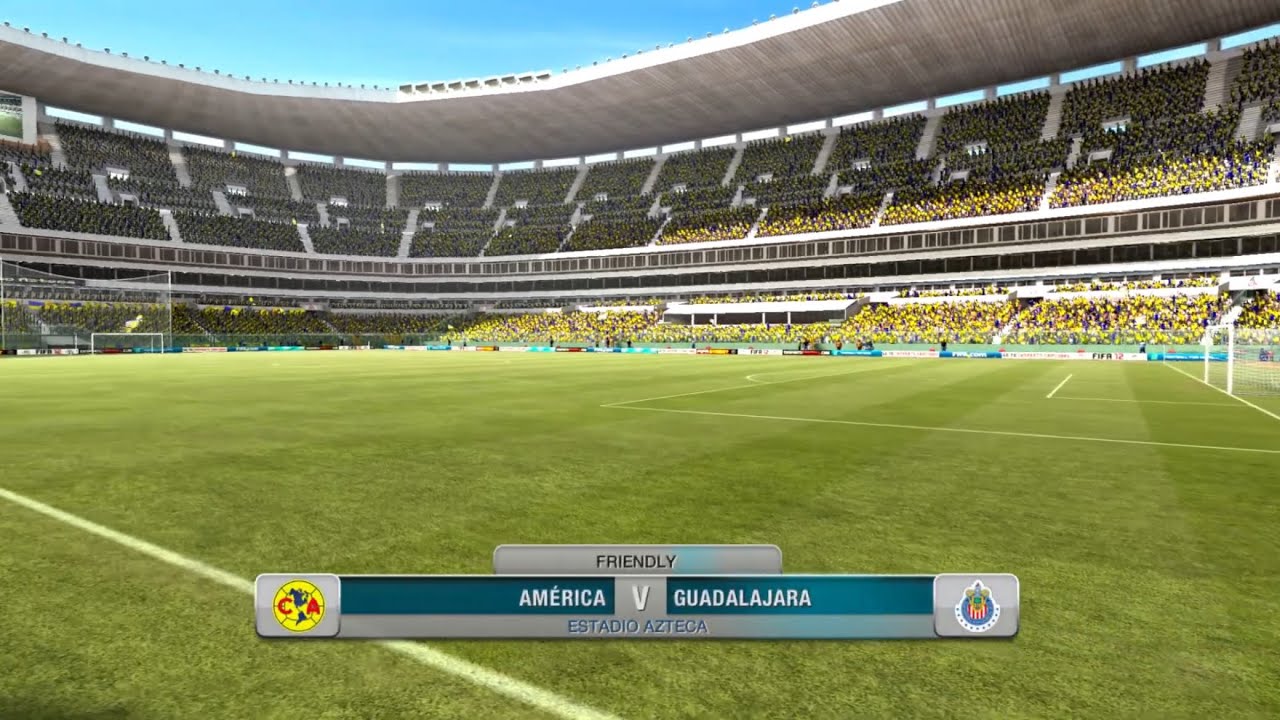 FIFA 12 (PS3) Gameplay - Club America vs Guadalajara