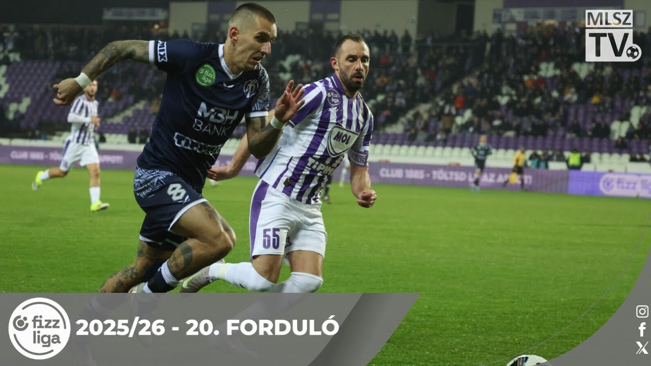 Újpest FC – Puskás Akadémia FC | 0-1 | (0-0) | Fizz Liga | 20. forduló | MLSZTV
