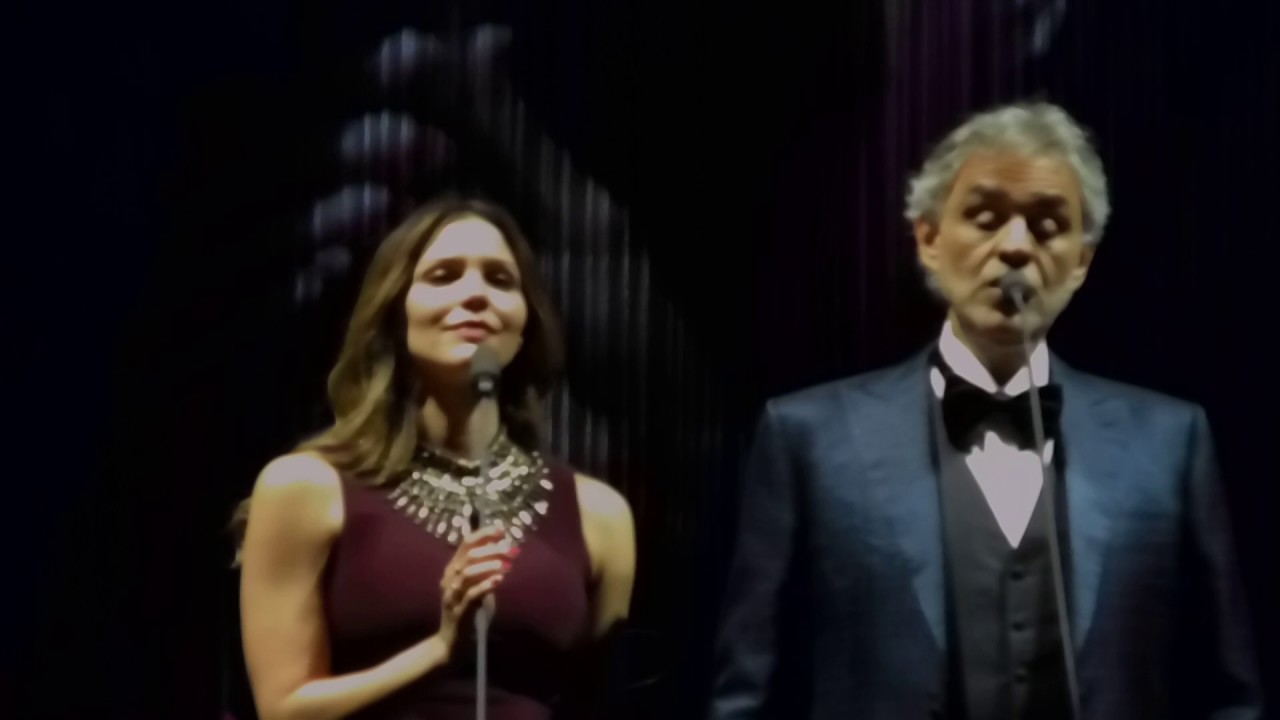 ANDREA BOCELLI AND KATHARINE MCPHEE MGM GRAND 12/3/2016