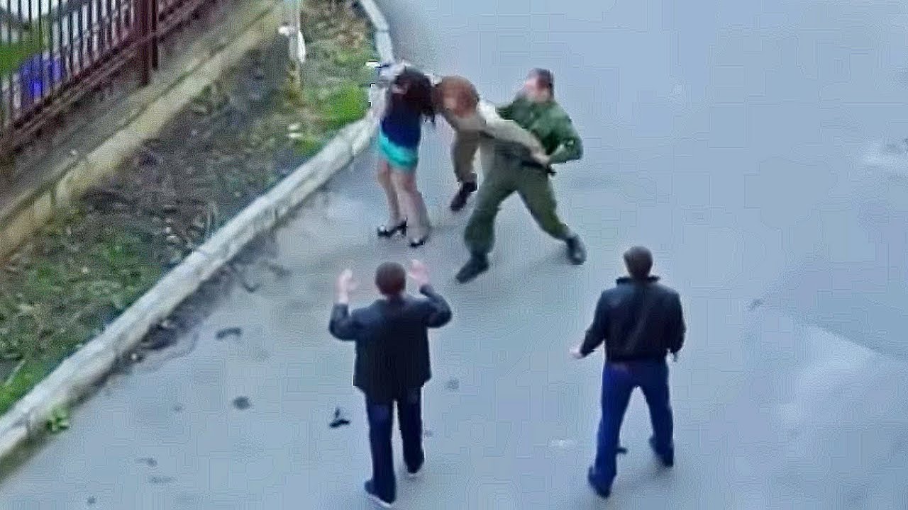 Такое Редко Увидишь! Записи с Камер Наблюдения