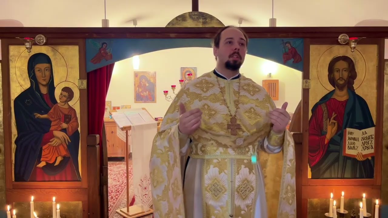 Priester Konstantin Anikin, Predigt zum 32. Herrentag nach Pfingsten, am 11.01.2026.