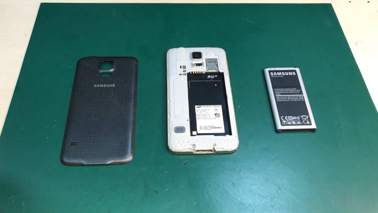 Samsung Galaxy S5 G900 - полная разборка / complete disassembly