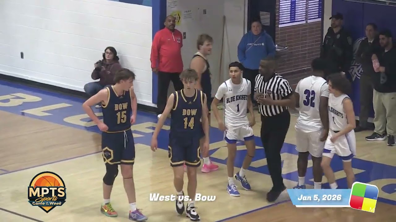 Boys Basketball, West vs. Bow, 1/5/26