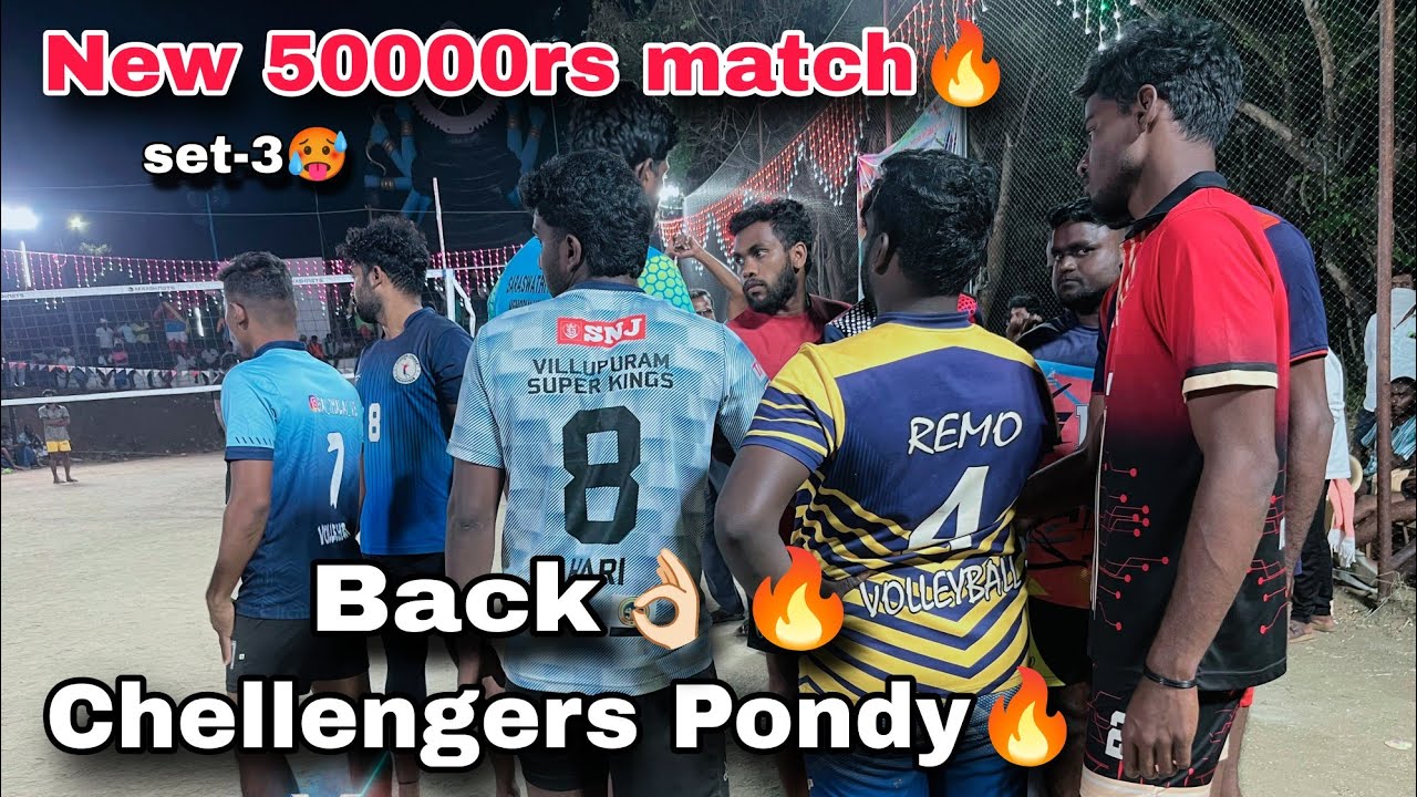 New 50k final match🤯 End Twist 💥 Don't miss it 🥵 Mayiladuthurai vs chellengers era 🔥|| mr love 🏐