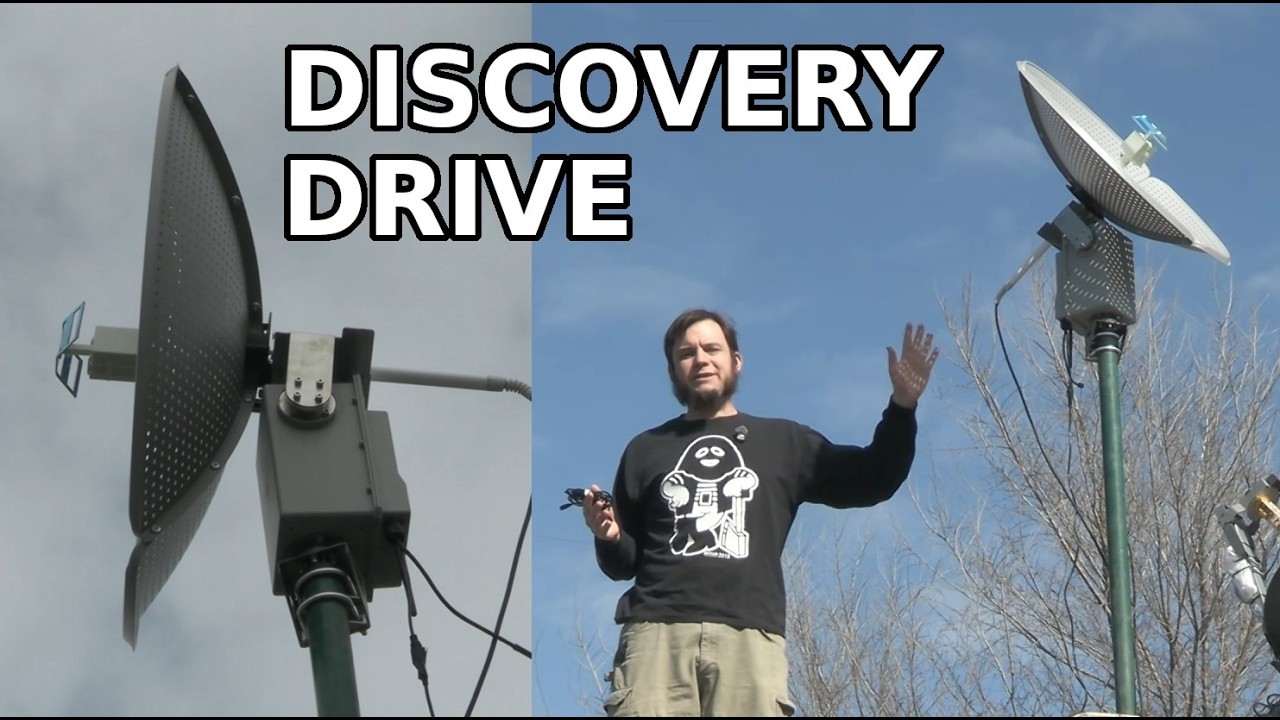 Testing Prototype Discovery Drive Satellite Tracker