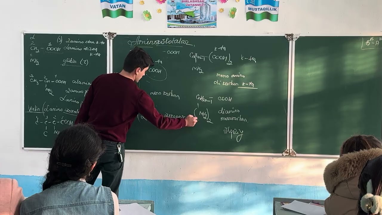 AMINOKISLOTALAR nomlanishi, olinishi va kimyoviy xossalari
