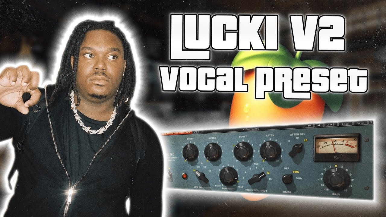 The BEST Lucki Ecks VOCAL Preset EVER 🤩 FL Studio Vocal Tutorial