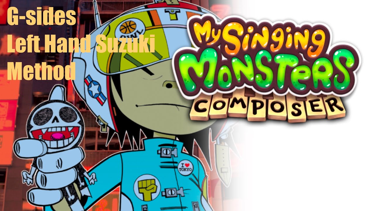Left Hand Suzuki Method-Gorillaz (MSM Composer Cover)