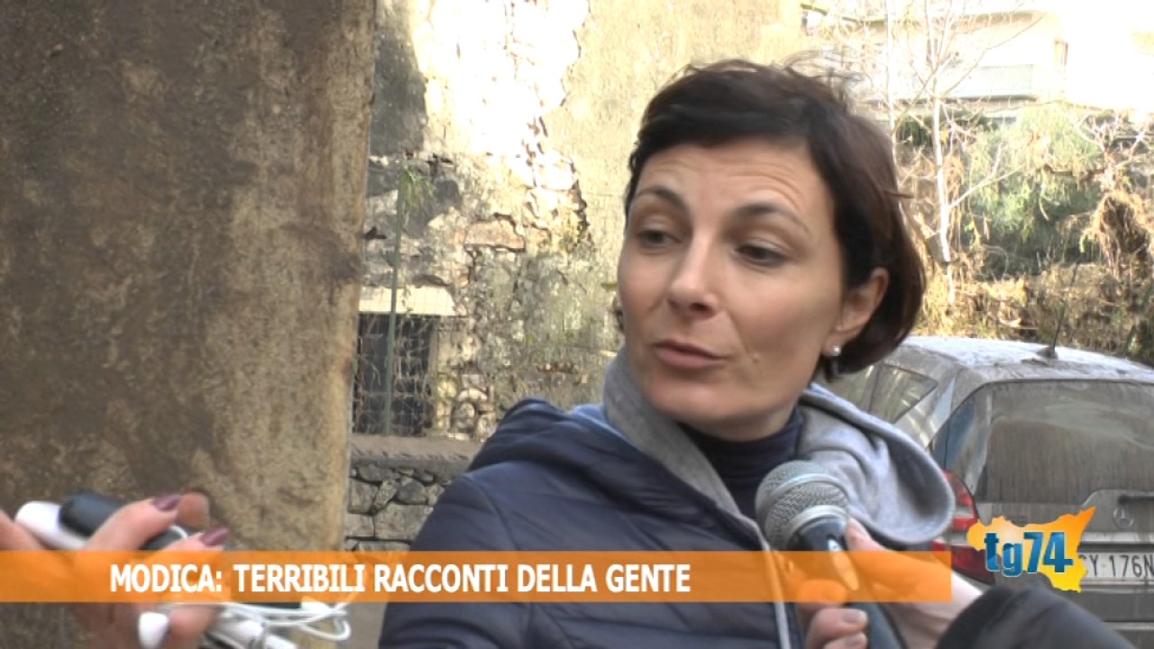 Modica: terribili racconti della gente