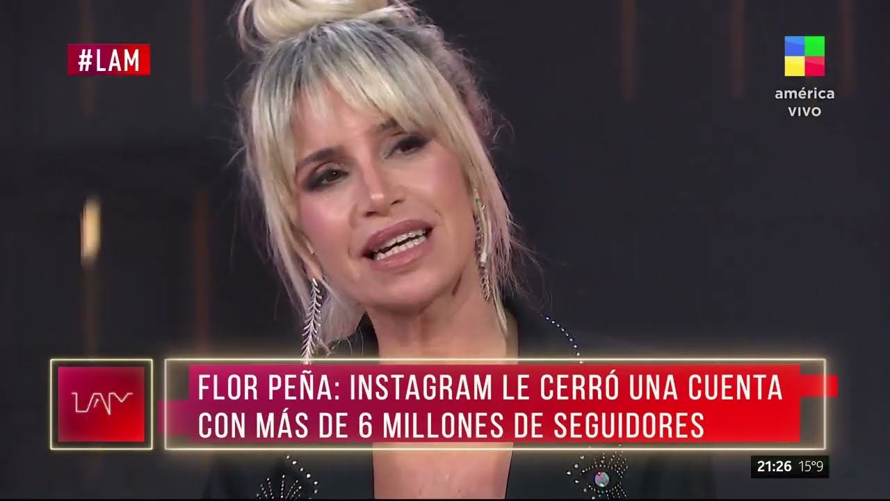 🌟 Flor Peña pasó por #LAM: 