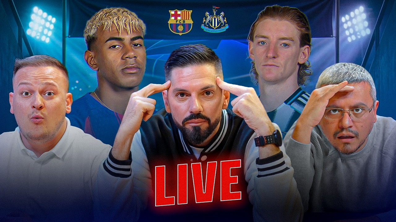 Versus LIVE | Champions League, Barcelona - Newcastle | Ep. 210