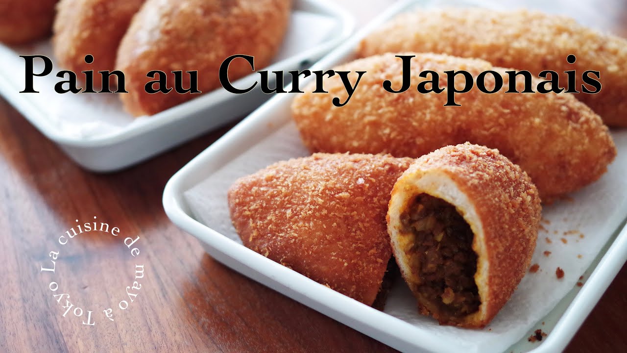 Recette de Pain au Curry Japonais/ Kare pan