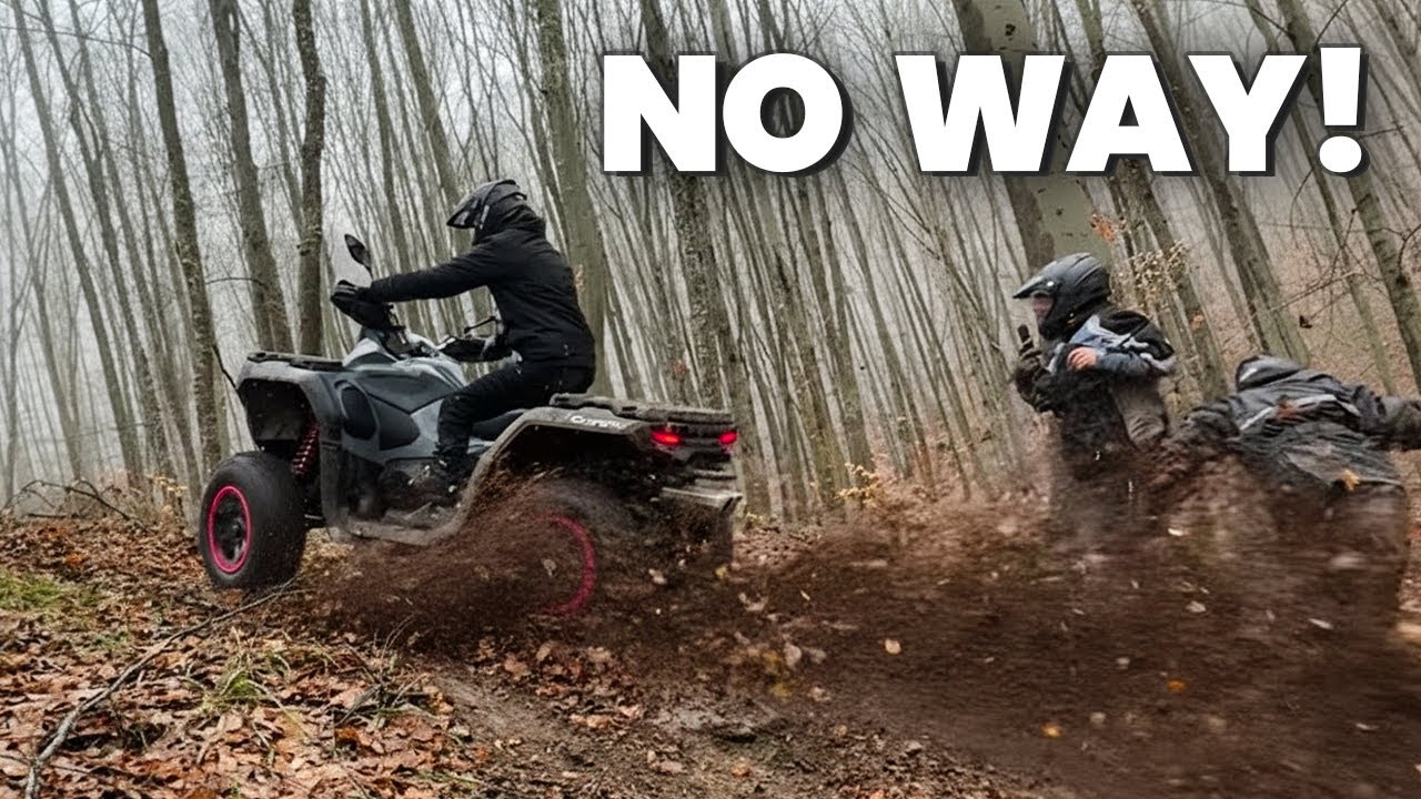 ATV Madness: CForce 1000 vs Can-Am Hill Climb 😱