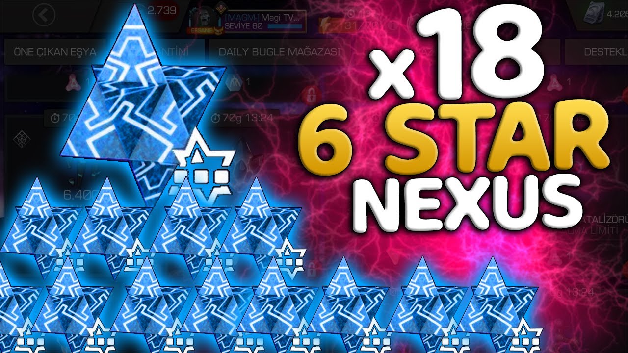 18x 6 STAR NEXUS KRİSTAL AÇILIŞI - MCOC 18x 6 STAR NEXUS CRYSTAL OPENING